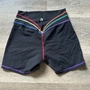Buffbunny legacy shorts / pride themed